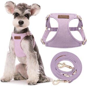 No Pull Dog Harness with Multifunction Dog Leash,Soft Adjustable No Choke Escape